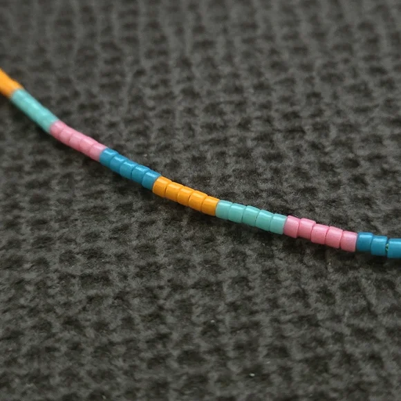 Gorjana "Gigi Stripe" Glass🪟 Bead Necklace - NWT - Picture 10 of 16